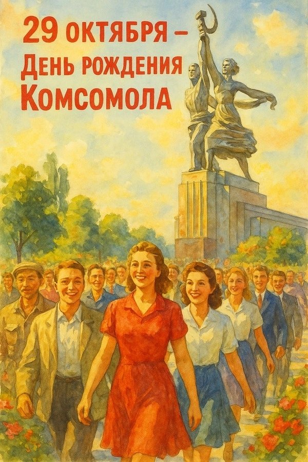 29 октября – День рождения ВЛКСМ