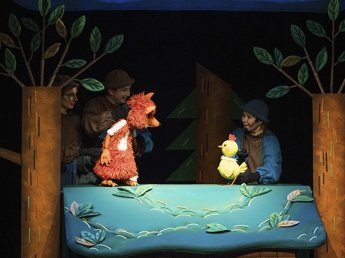 Воронежский театр кукол покажет в Хохольском спектакль «Золотой цыпленок»