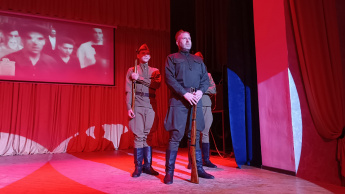 Военно-патриотическая постановка «Через всё прошли, и победили...»
