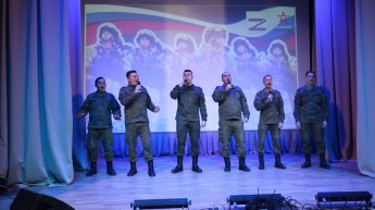 В Староникольском выступила первая творческая фронтовая бригада ЗВО